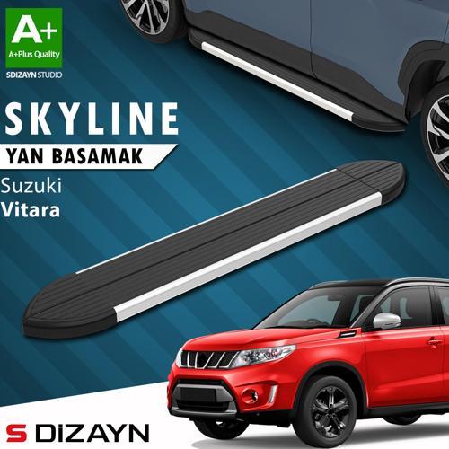 Suzuki Vitara 4 Skyline Aluminyum Yan Basamak 163 Cm 2015 Üzeri A+ Kalite