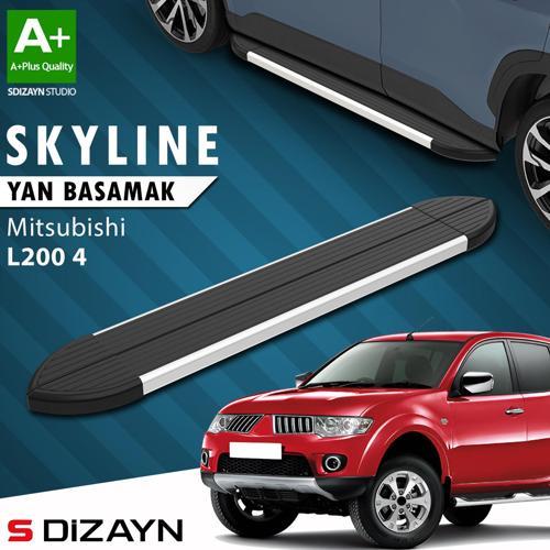 Mitsubishi L200 4 Skyline Aluminyum Yan Basamak 193 Cm 2006-2015 A+ Kalite