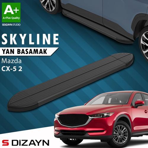 Mazda CX-5 2 Skyline Siyah Yan Basamak 183 Cm 2017 Üzeri A+ Kalite