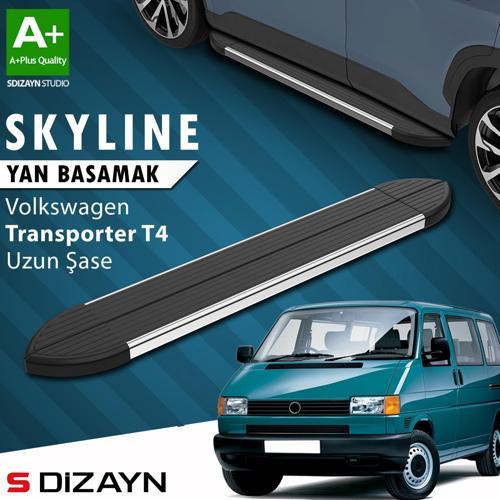 VW Transporter T4 Uzun Şase Skyline Krom Yan Basamak 253 Cm 1995-2003 A+ Kalite