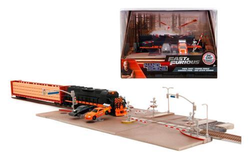 Hızlı ve Öfkeli Nano Tren Sahnesi Diorama Modellemesi 34915