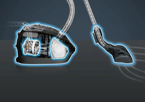 VSC7X300 Toz torbalı Süpürge Kırmızı