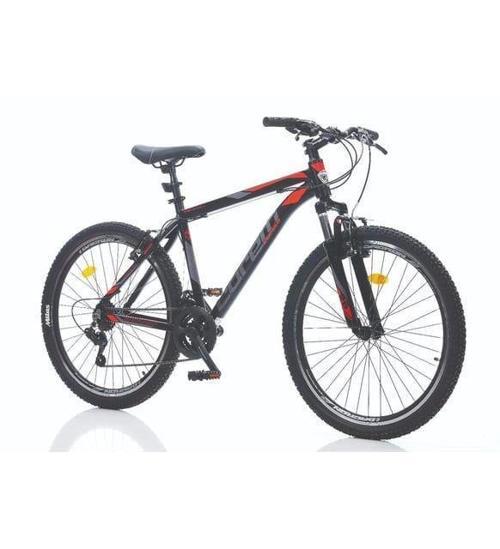 Snoop 3.4 29 Jant 21 Vites 46cm Kadro Siyah/Kırmızı/Gri Dağ Bisikleti V Fren