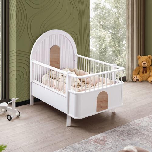 MDF Beşik, Venüs Büyüyen Beşik 90x130 - Venüs Karyola 90x190