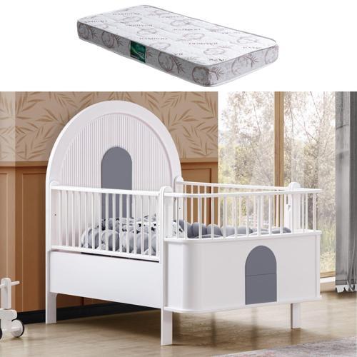 MDF Beşik, Venüs Büyüyen Beşik + 1 Adet Comfort Yatak 90x130