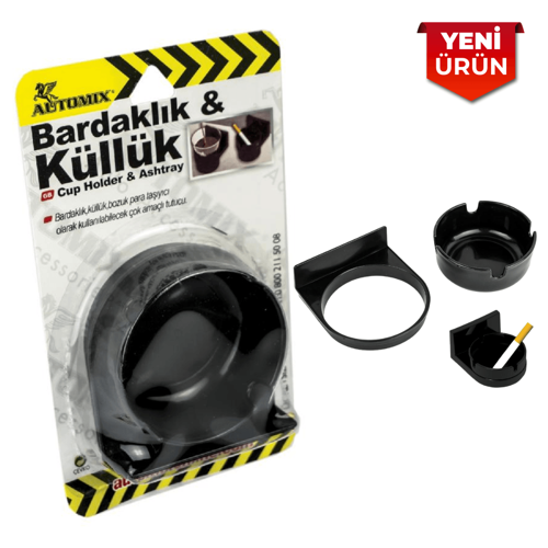 Araç İçi Çok Amaçlı Bardaklık ve Küllük Tutucu 1700600 0823