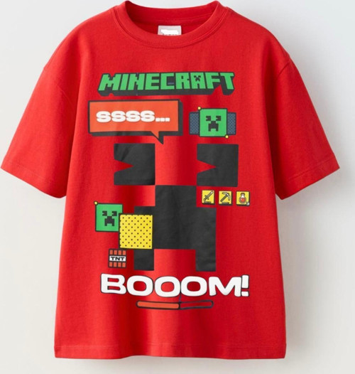Minecraft Çocuk Tişört