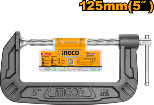 Ingco HGC0105 5"/125mm Endüstriyel G Tip İşkence
