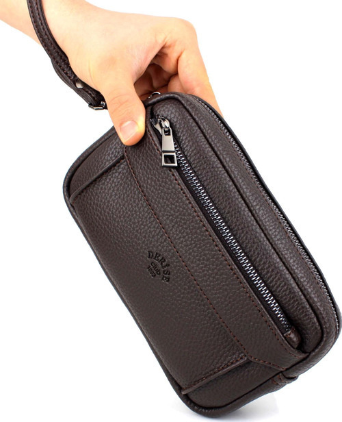 Erkek Lüks El Ve Bileklik Kemerli Portföy El Çantası