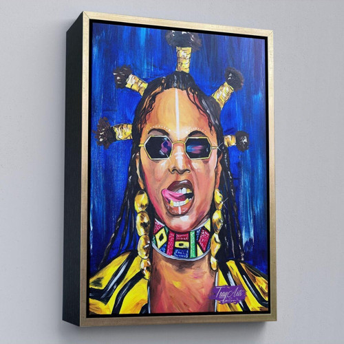 Çerçeveli Beyonce Kanvas Tablo-5120