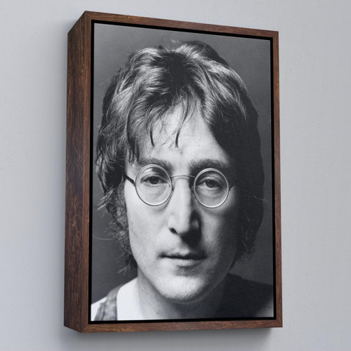 Çerçeveli John Lennon Kanvas Duvar Sanatı Tablo-5303