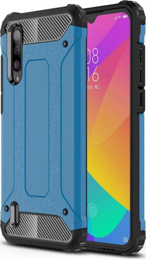 Xiaomi Mi 9 Lite Kılıf Rugged Armor Mavi