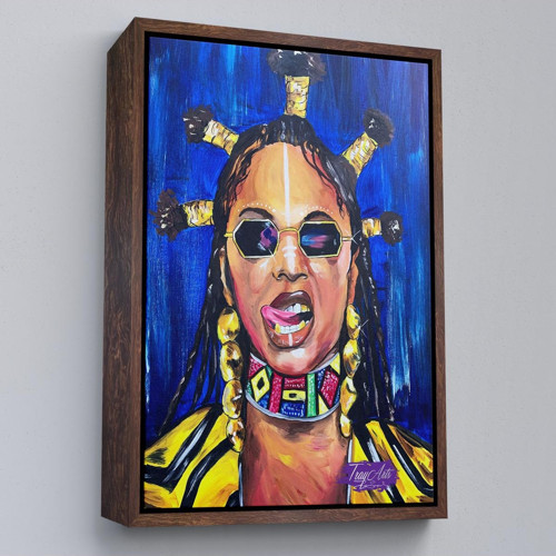 Çerçeveli Beyonce Kanvas Tablo-5120