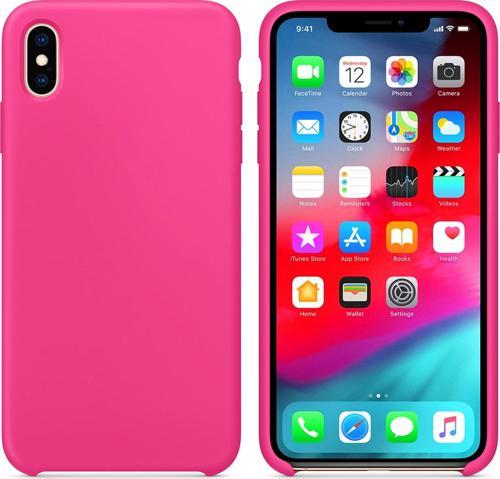 Apple iPhone XS Max Kılıf Liquid Lansman Silikon Pitaya