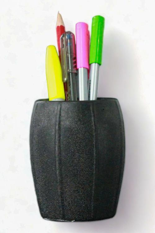 Kalemlik Siyah Renk Masa Kalemliği Organizer Kalemlik Model 13