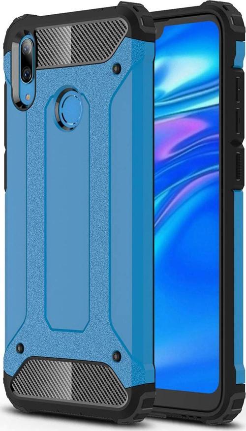 Huawei Y7 2019 Kılıf Rugged Armor Mavi