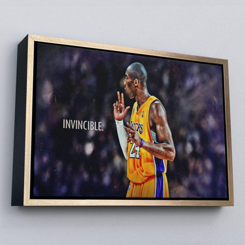 Çerçeveli Invincible Black Mamba Kanvas Tablo-5086