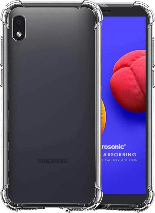 Samsung Galaxy A01 Core Kılıf Shock Absorbing Şeffaf