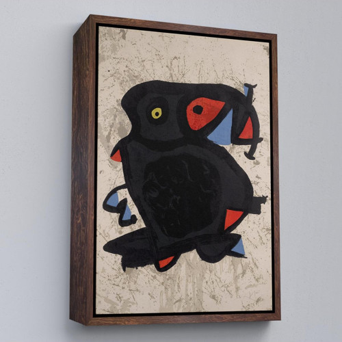 Çerçeveli Joan Miro - Grand Palais Tablosu-7312