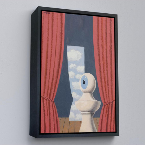 Çerçeveli Rene Magritte Belçika Sürrealizim Shekspare Tablo-7327