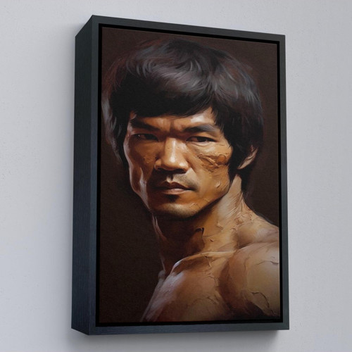 Çerçeveli Bruce Lee Tablosu-7749