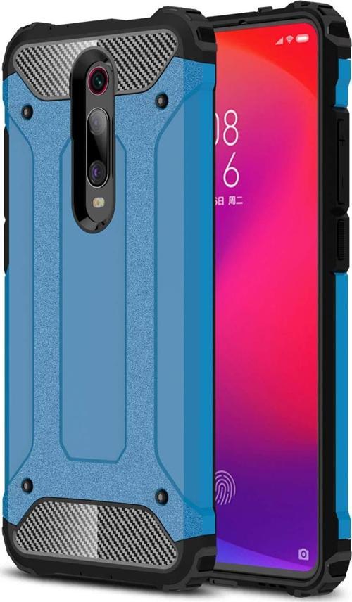 Xiaomi Mi 9T Kılıf Rugged Armor Mavi