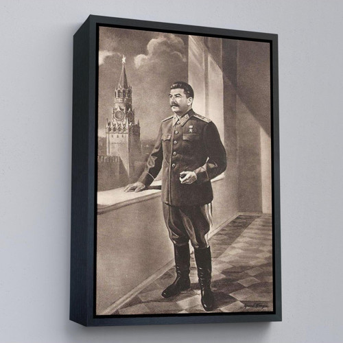 Çerçeveli Joseph Stalin Rusya Ve Sovyetler Birliği Sscb Tablo-7715