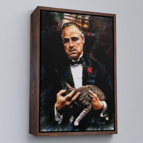 Çerçeveli Godfather Mafya Film Tablo-7763