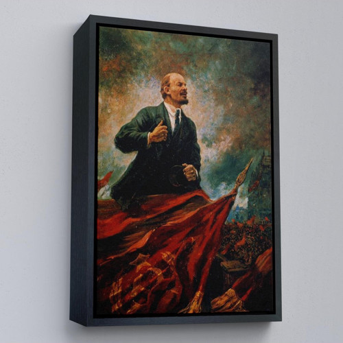 Çerçeveli Sovyet Lideri Vladimir Lenin Tablo-7677