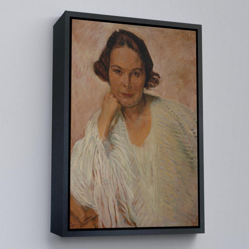 Çerçeveli Elle Lanzer - Otto Friedrich Tablo-7290