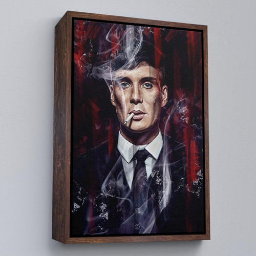 Çerçeveli Thomas Shelby - Tommy Shelby Tablo-7842