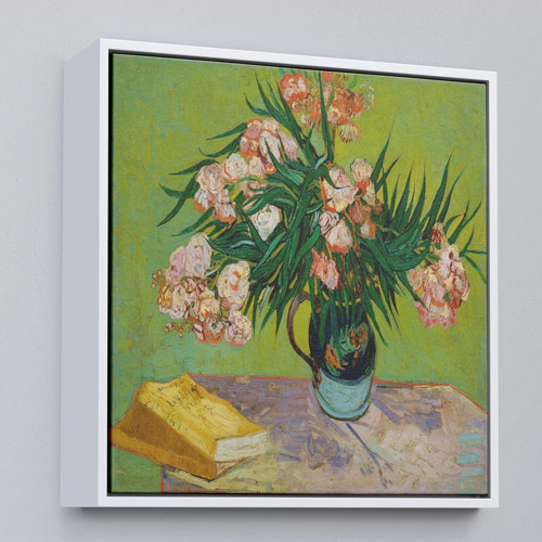 Çerçeveli Vincent Van Gogh Zakkum Tablosu-8359