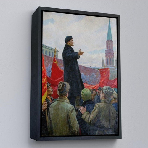 Çerçeveli Sovyet Lideri Vladimir Lenin Tablo-7888