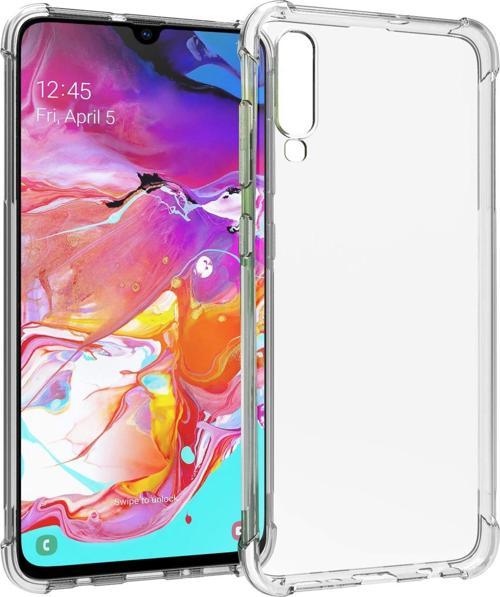 Shock Absorbing Kılıf Samsung Galaxy A70 Şeffaf
