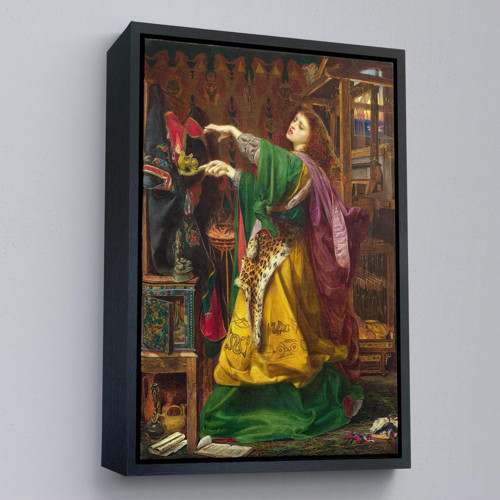 Çerçeveli Frederick Sandys'İn 1864 Tarihli Bir Cadı Tablosu-7304