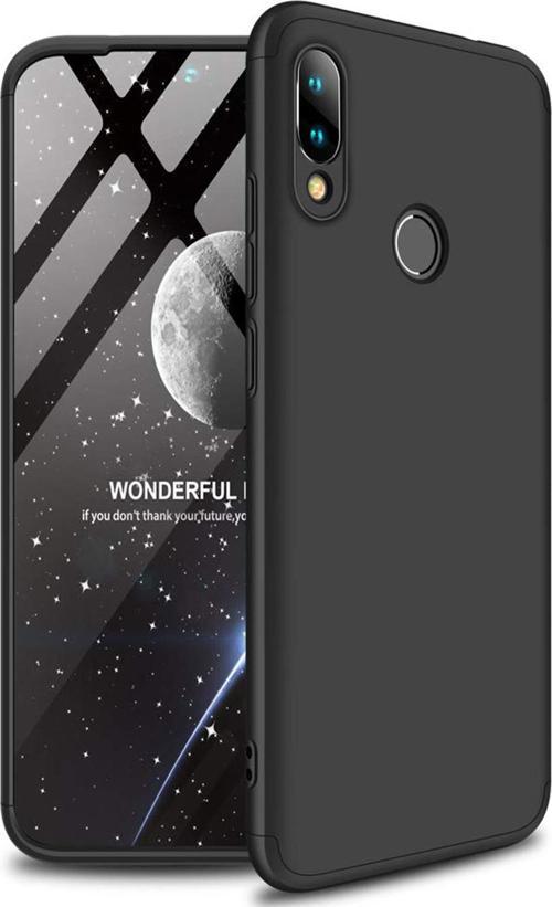 Xiaomi Redmi Note 7 Pro Kılıf Double Dip 360 Protective Siyah