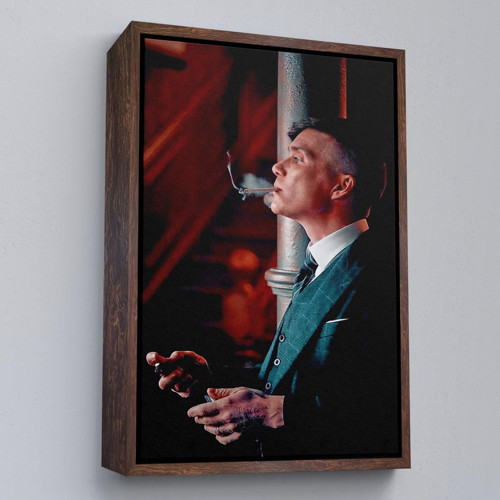 Çerçeveli Thomas Shelby - Tommy Shelby Tablo-7843