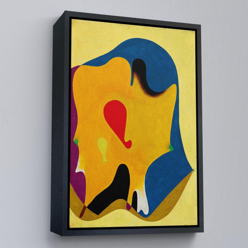 Çerçeveli Joan Miro - Sürreal Tablo-7417