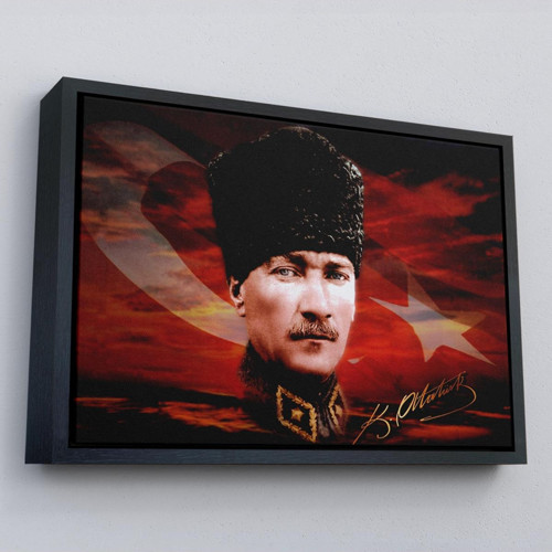 Çerçeveli Atatürk Tablosu-6632
