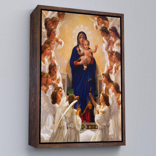 Çerçeveli Meryem Ve Oğlu İsa Tablo - Jesus Christ -6450