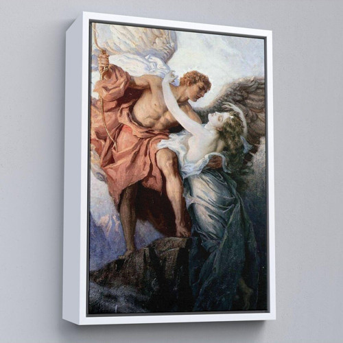 Çerçeveli Gün Doğumu Yıldızı Herbert James Draper Dekoaratif Duvar Tablosu-6148