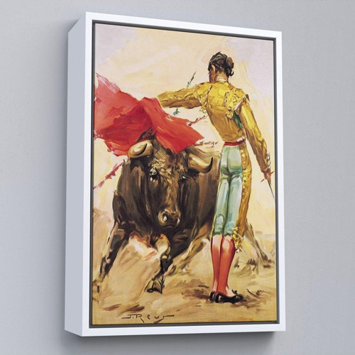 Çerçeveli İspanyol Matador Duvar Tablosu-6250