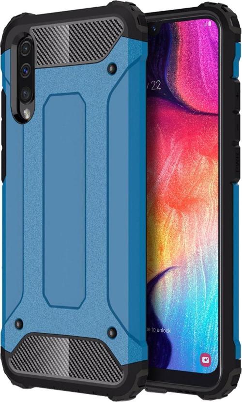 Samsung Galaxy A50 Kılıf Rugged Armor Mavi