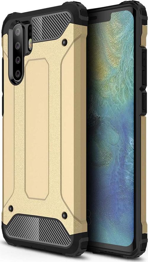 Huawei P30 Pro Kılıf Rugged Armor Gold