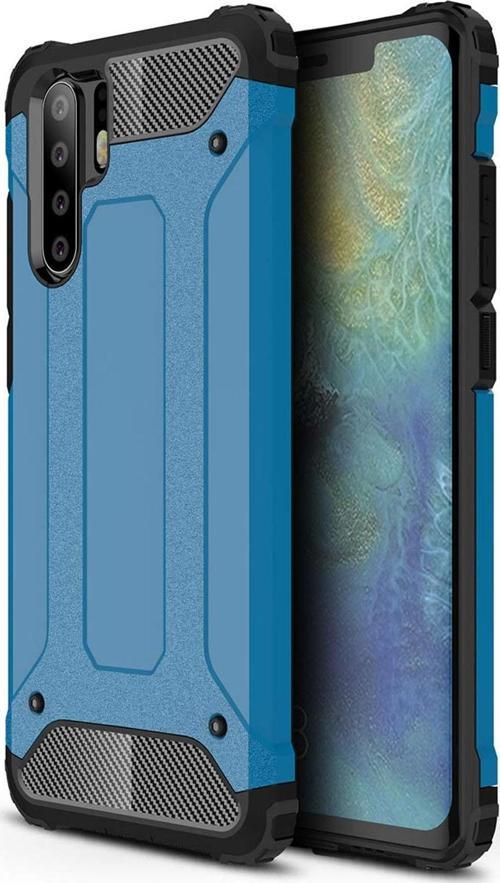Huawei P30 Pro Kılıf Rugged Armor Mavi