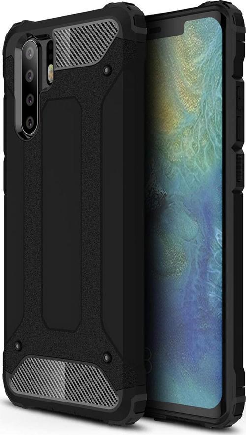 Huawei P30 Pro Kılıf Rugged Armor Siyah