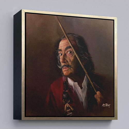 Çerçeveli Salvador Dali Kanvas Tablo-5325