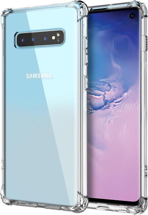 Shock Absorbing Kılıf Samsung Galaxy S10 Şeffaf