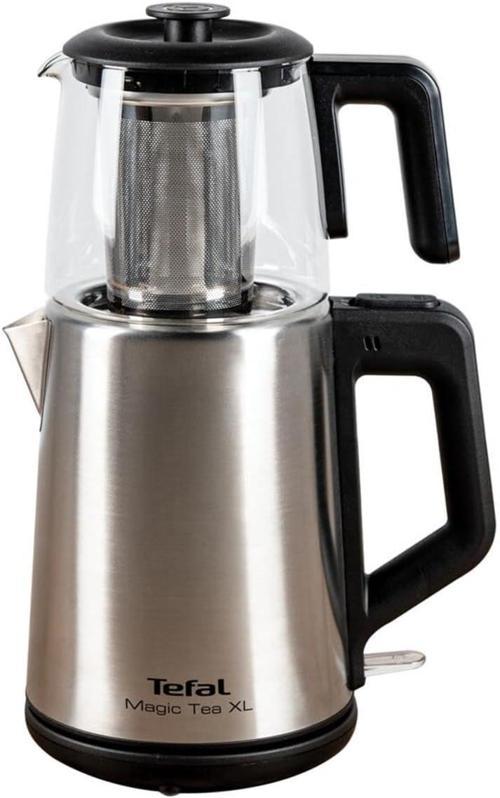 Magic Tea Xl Cam Demlikli Ve Paslanmaz Çelik Gövdeli 1650 Watt Çay Makinesi