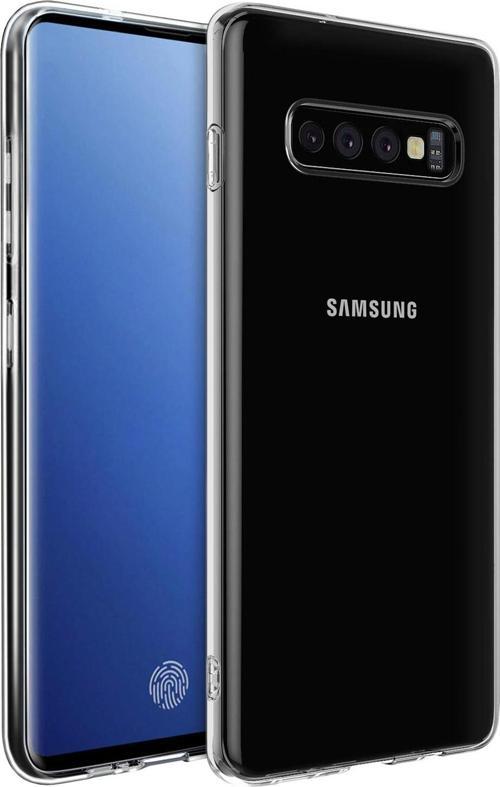 Samsung Galaxy S10 Plus Kılıf Transparent Soft Beyaz